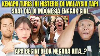 APA BEDA❓KENAPA TURIS INI HISTERIS DI MALAYSIA TAPI SAAT DI INDONESIA ENGGAK GINI..
