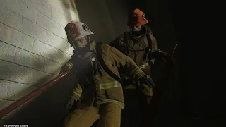 GTA 5 - Mission 61 "The Bureau Raid" (Fire Crew) 100% Gold Medal - Gameplay