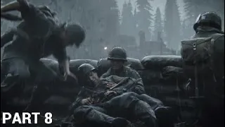 Call Of Duty WW2 Campaign Walkthrough Part 8 - Hill 493