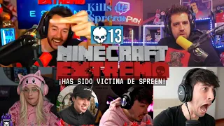 Todas las KILLS de SPREEN en MINECRAFT EXTREMO☠️  | 13 KILLS😱 ☠️ - Show de Clips