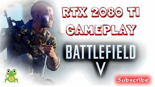 Battlefield V on RTX 2080 Ti Gameplay no HUD from CES 2019