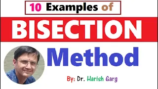 Bisection Method | Solved Examples | Easiest Tricks