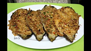 Tortang Talong with Giniling