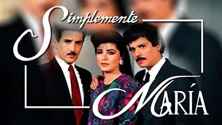 SIMPLEMENTE MARÍA - Todas las Cachetadas | (TELEVISA/1989)