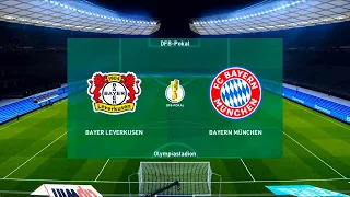 Bayer Leverkusen vs Bayern Munich | Olympiastadion | 2019-20 DFB-Pokal FINAL | PES 2020