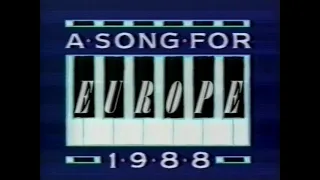 A Song for Europe 1988 with Terry Wogan