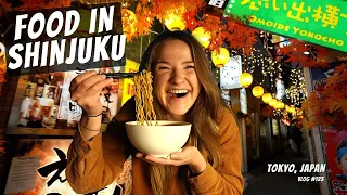 Food In SHINJUKU: Omoide Yokocho & Ichiran in TOKYO! 🇯🇵