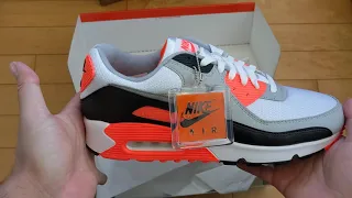 UNBOXING Air Max 90 Infrared 2020 aka Air Max III Radiant Red a #Lowheat Classic In Hand!