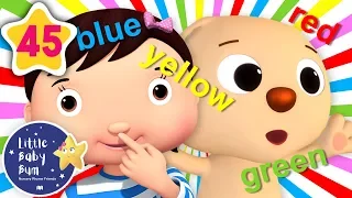 Learn Colors and Actions! | +More Baby Songs | Nursery Rhymes | Little Baby Bum