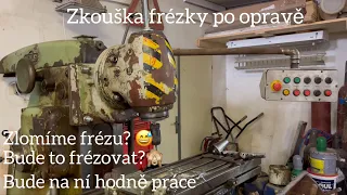 Bude to fungovat?🧐 Zlomíme frézu? - Testování frézky po úpravě