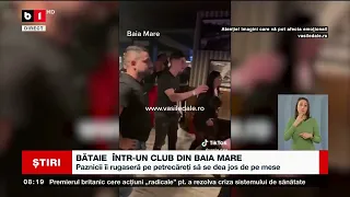 BĂTAIE ÎNTR-UN CLUB DIN BAIA MARE_Știri B1_9 ian 2023