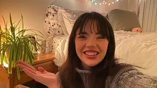 ASMR Apartment Tour (lofi, christmas, whispered)