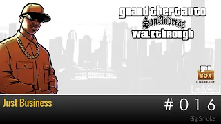 GTA San Andreas - Walkthrough - Mission #16 - Just Business