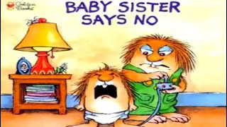 Baby sister says no! | Little Critter | Mercer Mayer