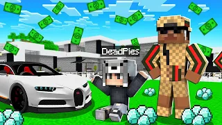 MİLYONER BENİ SAHİPLENDİ 😱 - Minecraft