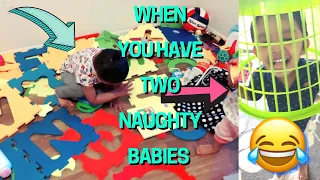 Funniest Naughty Babies Trouble Maker & Making Mess Everything || Cute Baby Video