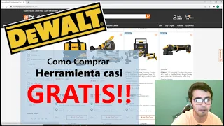 Como Comprar Herramineta Dewalt Casi GRATIS ! 100% Real. Mas barato que en la Pulga ! SUPER OFERTAS!