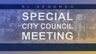 Special City Council Meeting (Budget Study Session) - Monday, May 6, 2024