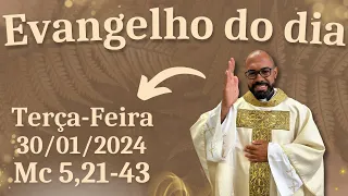 EVANGELHO DO DIA – 30/01/2024 - HOMILIA DIÁRIA – LITURGIA DE HOJE - EVANGELHO DE HOJE -PADRE GUSTAVO