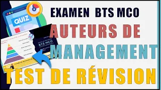 QUIZZ de Révision BTS MCO : 9 questions en CULTURE MANAGERIALE pour réussir son EXAMEN