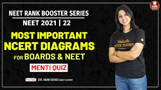 Most Important NCERT Diagrams For Boards and NEET- Menti Quiz | NEET 2021 | NEET 2022 | Vedantu