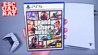 Unboxing & Gameplay Grand Theft Auto V (Five) PlayStation 5 - 4K 60Fps Ray Tracing (English)