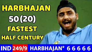 Harbhajan Singh Batting like Sachin Tendulkar | IND VS SA 2009 | Harbhajan destructive batting vs SA