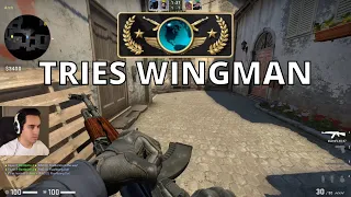 Global Elite MM Rank Tries WINGMAN! CS GO Inferno Wingman Gameplay! CS GO Global Elite Rank Wingman!