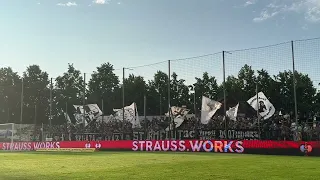 22.07.2023 1. Runde ÖFB Cup / SAK Klagenfurt - SK Sturm Graz / Support im Gästeblock