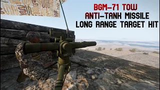 BGM-71 TOW Anti-tank Missile Long Range Target Hit " BMP-2 armor Destroyed " | Arma 3 Tanks