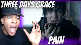 FIRST TIME HEARING | THREE DAYS GRACE - PAIN | REACTION