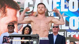 Canelo Alvarez vs Jaime Munguia weigh-in @PremierBoxingChampions