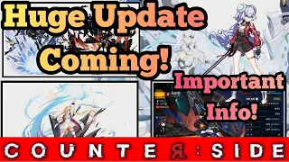 Counter:Side - Rearmament Coming Soon! [New Awakened Unit & More]