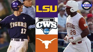 #3 LSU vs #1 Texas (AMAZING GAME!) | 2009 College World Series Finals | College Baseball Highlights