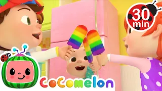 [ LOOPED SONG ] The Colors Song (with Popsicles) | Cocomelon | Kids Songs | Sing a Long