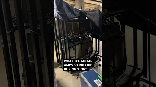 “LION” Guitar amp backstage POV! Wait for it… | @elevationworship