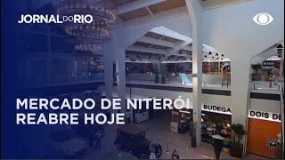 Mercado Municipal de Niterói reabre hoje