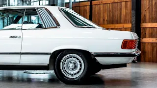 c107 Mercedes-Benz 450 SLC first coupe S-class, 1974