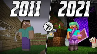 All Official Minecraft Pocket Edition Trailers. [2011-2021]