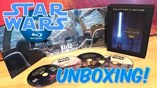 STAR WARS: THE FORCE AWAKENS | 4 Disc 3D Blu-Ray Collector's Edition | Unboxing Video