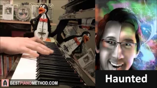 MARKIPLIER Spoopy Outro Song - "Haunted" - Shirk (Piano Cover by Amosdoll)