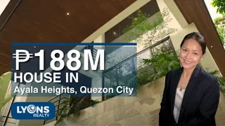 "Rare Gem: Luxe Brand New House for Sale in Ayala Heights, QC - Unmatched Opulence!