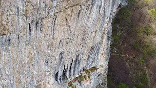 [first ascent] Black Cobra extension 9a, Băile Herculane, Romănia