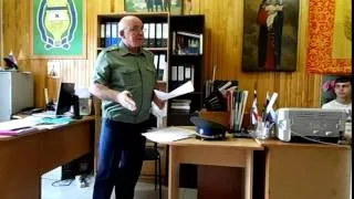 Совещание атамана Белькова Ю.П. 17 июня 2013 г. г.Оренбург