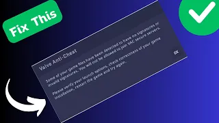 How to Fix “Some of your game files have been detected to have no signatures” in CS2