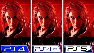 CONTROL | PS5 - PS4 - PS4 Pro | Graphics Comparison & FPS