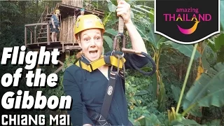 FLIGHT OF THE GIBBON - Zipline Tour - Chiang Mai, Thailand