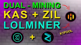 KAS+ZIL ЭКОНОМНЫЙ ДУАЛ МАЙНИНГ | НАСТРОЙКА LOLMINER В HIVEOS | K1POOL