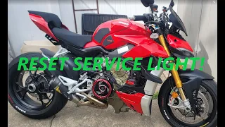 Reset Service Light on Ducati V4 Panigale, Streetfighter etc. MelcoDiag, JPDiag EP.4