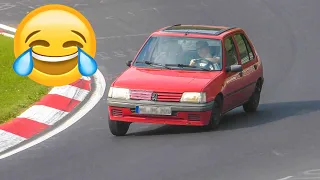 SLOW Cars Driving FAST on the NURBURGRING 2021!
